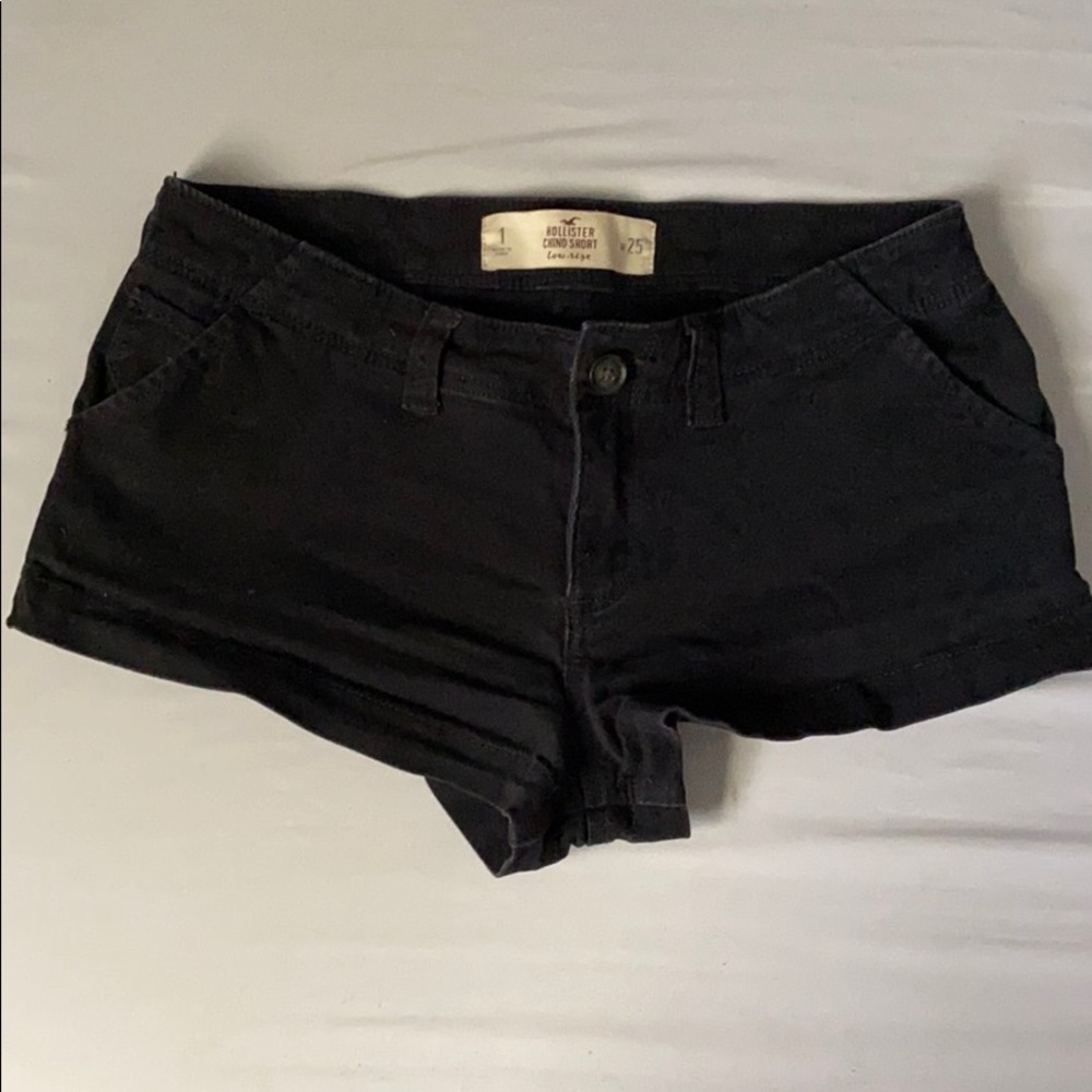 Hollister low rise chino shorts